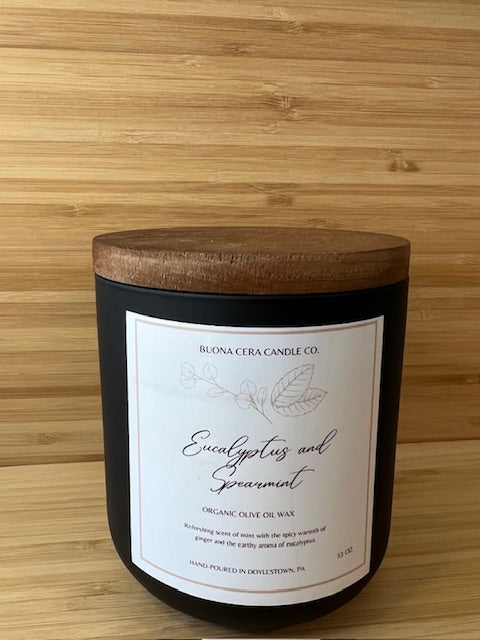 Eucalyptus and Spearmint Candle